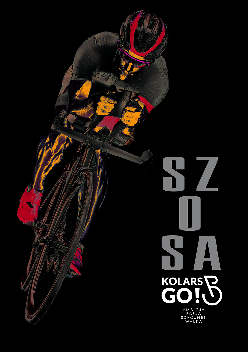 Plakat kolarski - Szosa sun zdjęcie 1