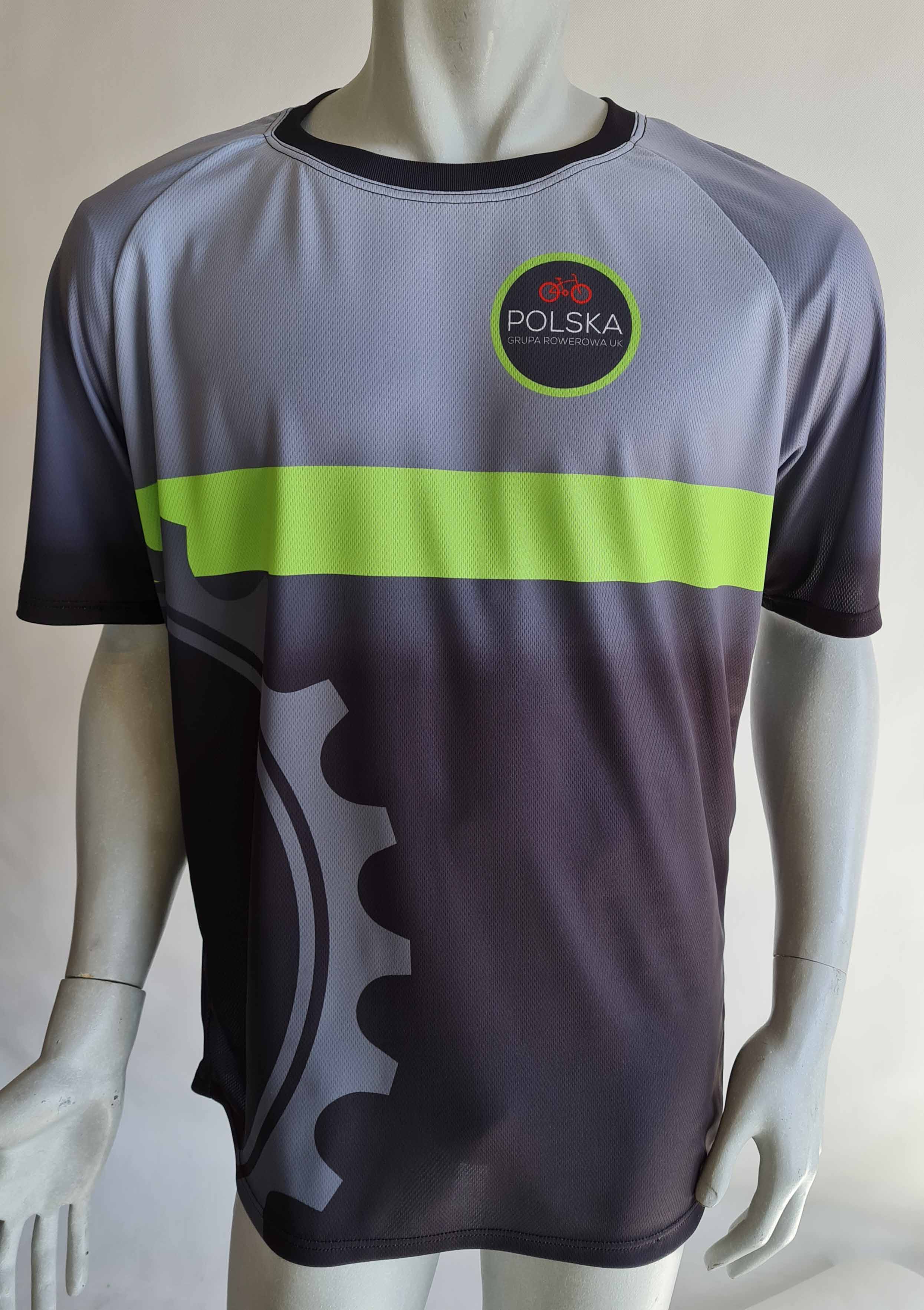 Koszulka Enduro  Szara PGR UK zdjęcie 1