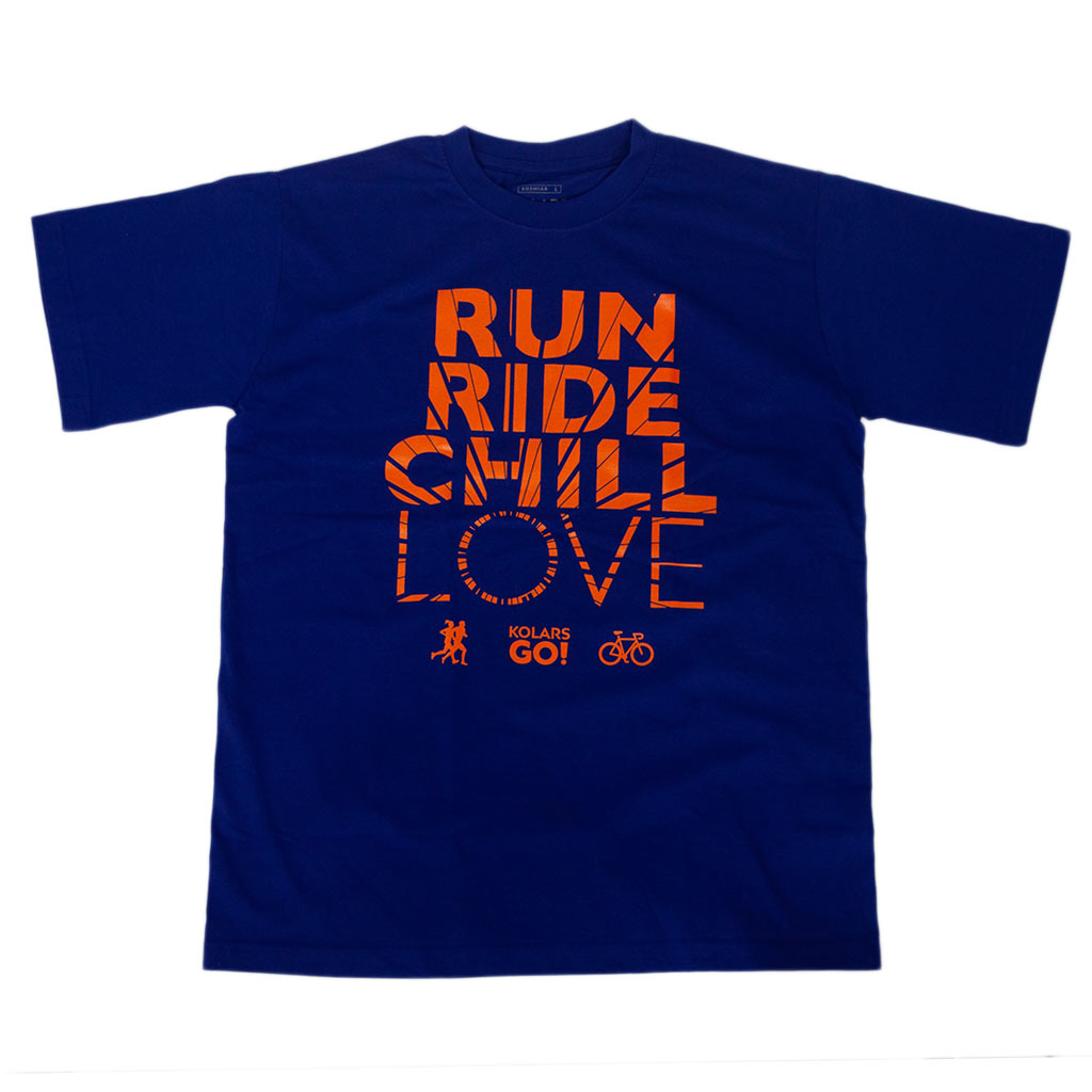 RUN RIDE CHILL LOVE koszulka Men zdjęcie 1