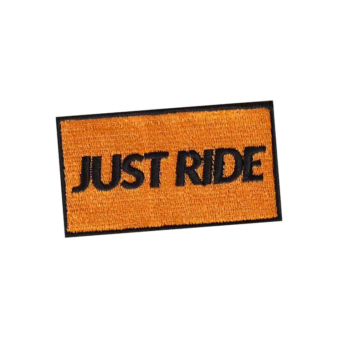 Naszywka Just Ride zdjęcie 1