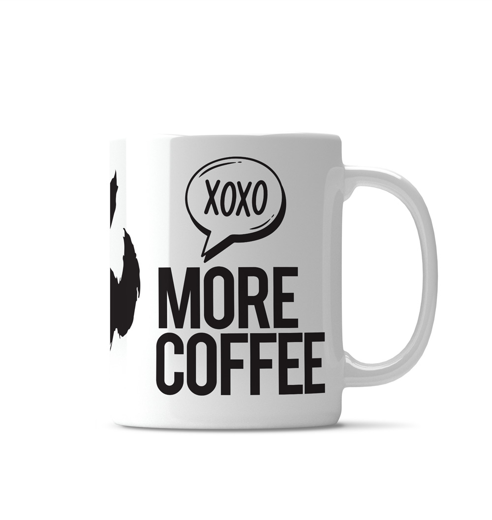 Kubek XOXO- More Coffee zdjęcie 2